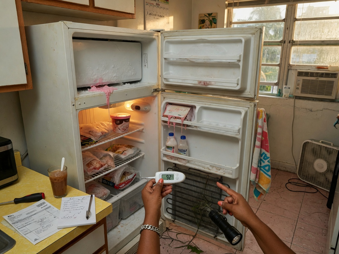 How to Troubleshoot a Freezer Not Freezing Properly in Hot Weather