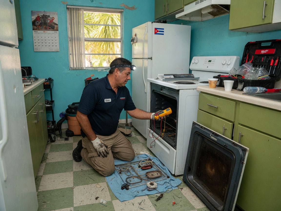 Oven Repair in Miami